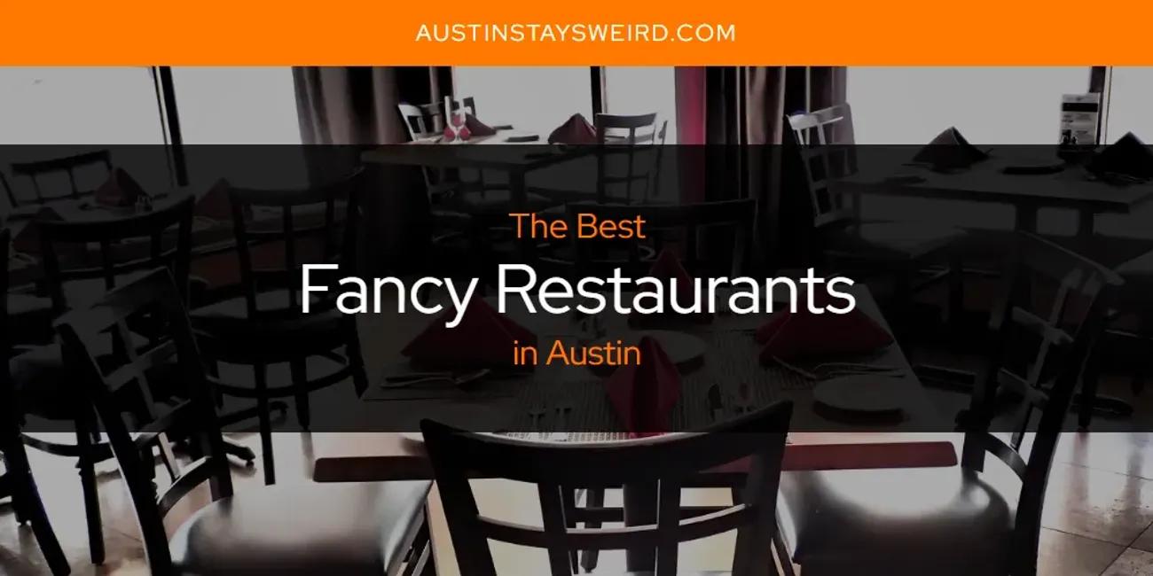 The Absolute Best Fancy Restaurants in Austin [Updated 2024] Austin