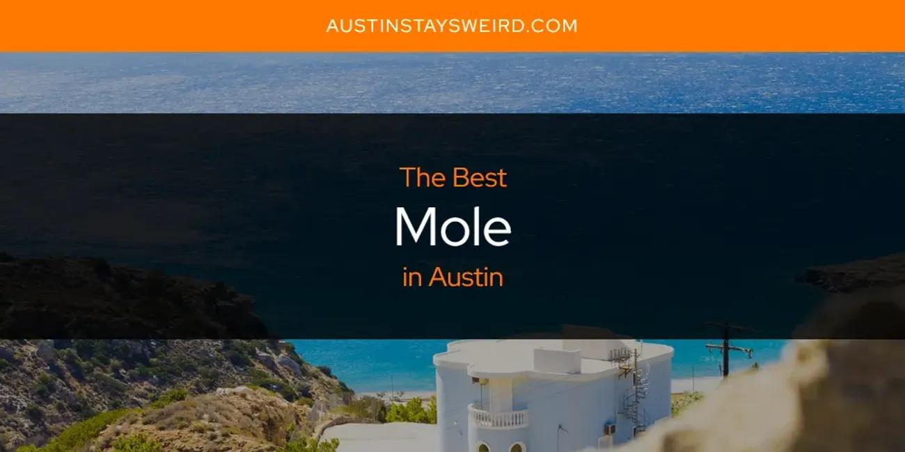 Austin's Best Mole [Updated 2024]