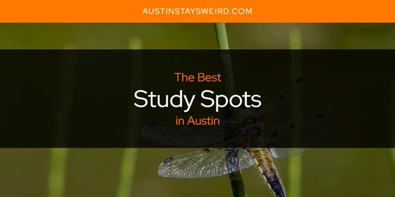 Austin's Best Study Spots [Updated 2024]