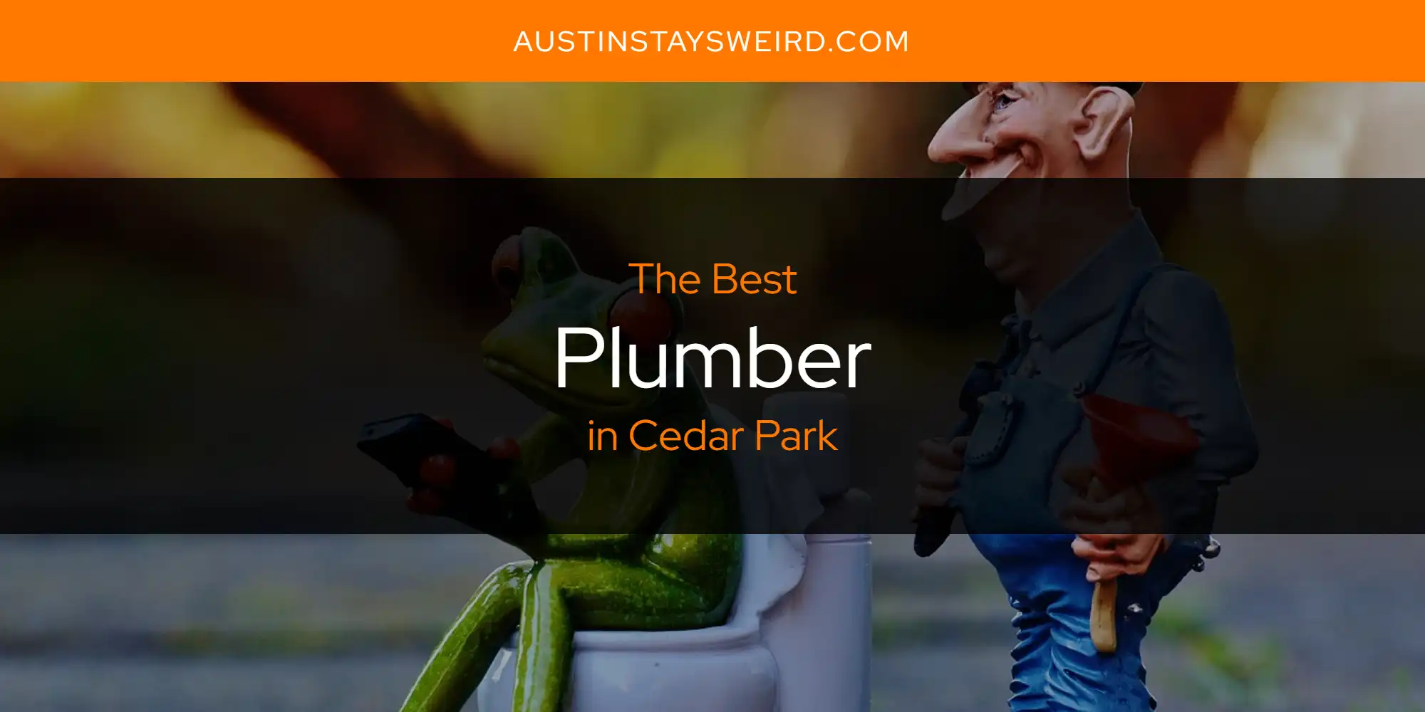 The Absolute Best Plumber in Cedar Park  [Updated 2025]